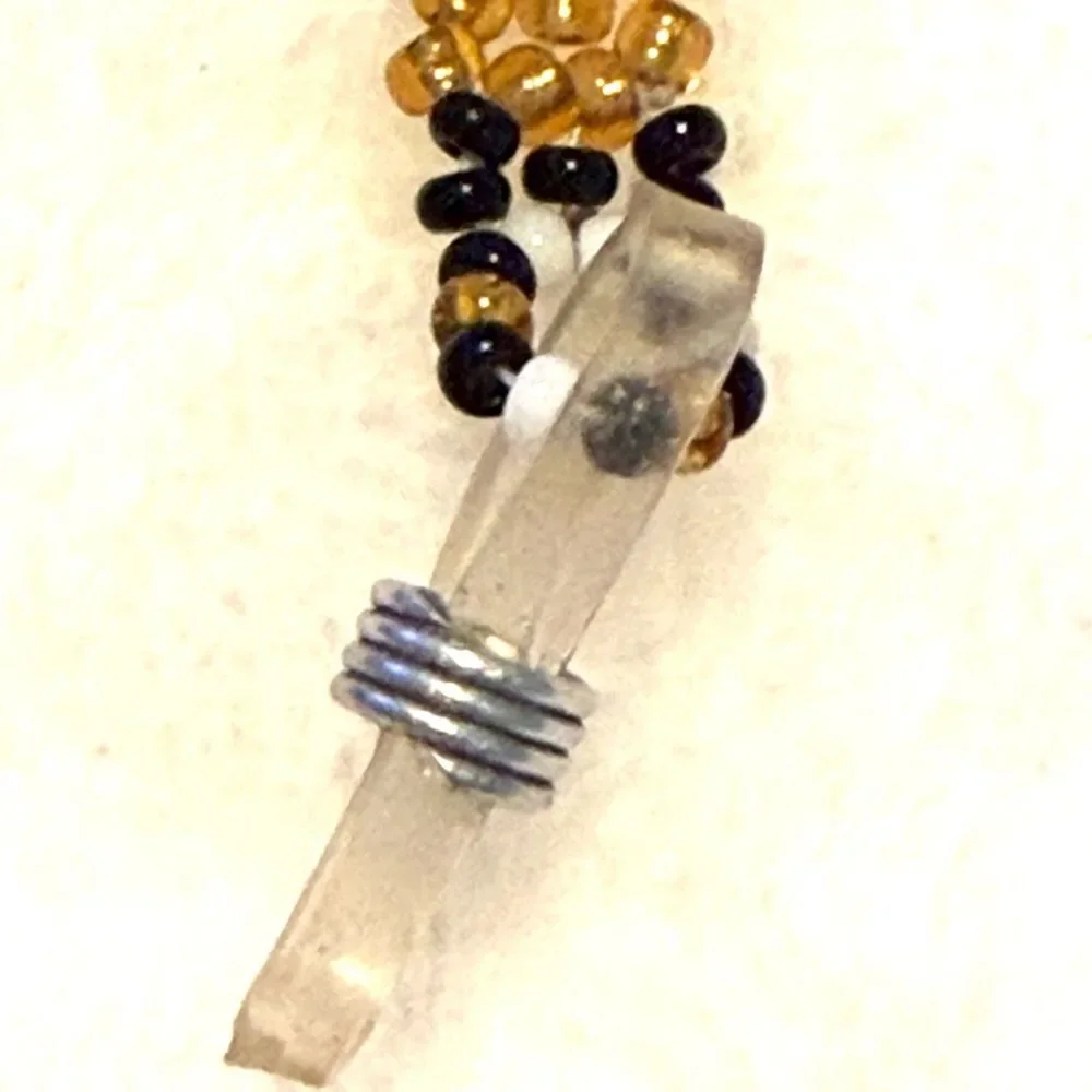 Vintage 1990’s South African Xhosa Beaded Eyeglass Chain -Handmade